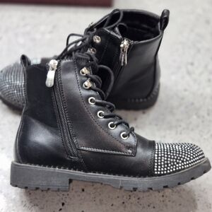 Tahari Black Leather Boots